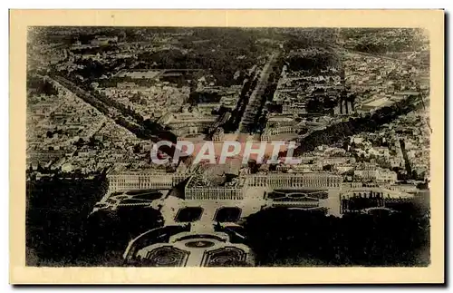 Cartes postales Chateau De Versailles Vue Aerienne