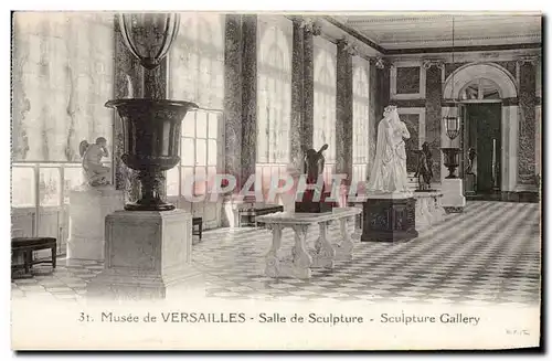 Cartes postales Musee de Versailles Salle de Sculpture