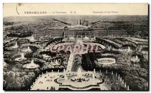 Cartes postales Versailles Le Panorama