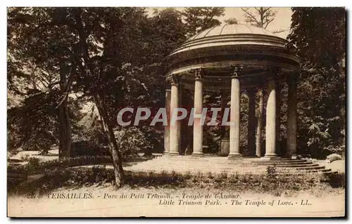 Ansichtskarte AK Versailles Parc du Petit Trtanon Temple de l&#39Amour