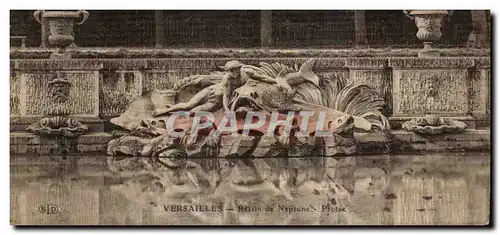 Cartes postales Versailles Bassin de Neptune Protee