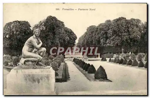 Cartes postales Versailles Parterre Nord