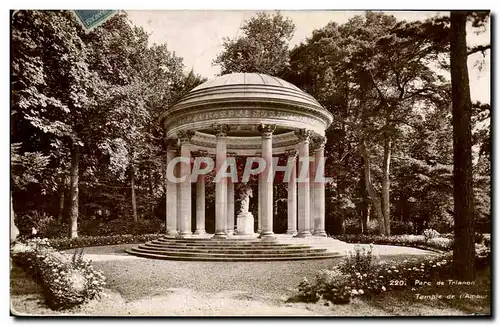 Ansichtskarte AK Parc de Trianon Temple de l&#39Amour Versailles