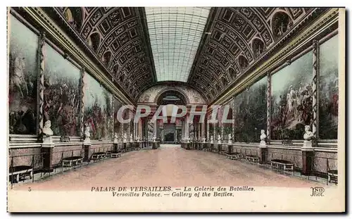 Cartes postales Palais De Versailles La Galerie des Batailles