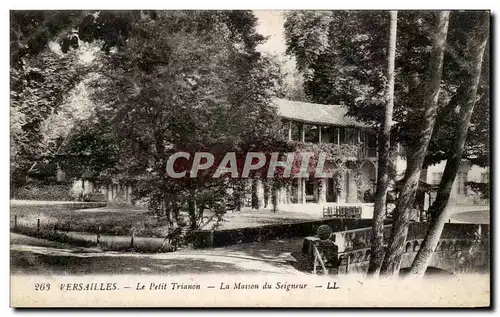 Cartes postales Versailles Le Petit Trianon La Maison du Seigneur