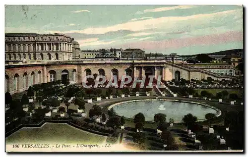 Cartes postales Versailles Le Parc L&#39Orangerie