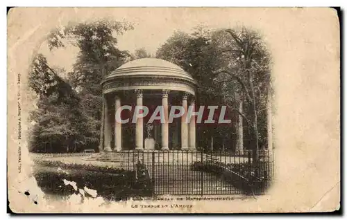 Ansichtskarte AK Versailles Hameau De Marie Antoinette Le Temple De L&#39Amour