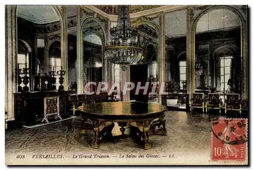 Cartes postales Versailles Le Grand Trianon Le Salon des Glaces