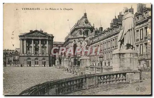 Cartes postales Versailles Le Palais la Chapelle