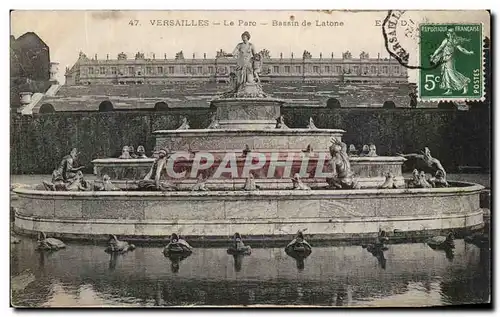 Ansichtskarte AK Versailles Le Parc Bassin de Latone