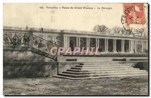 Ansichtskarte AK Versailles Palais du Grand Trianon Le Peristyle