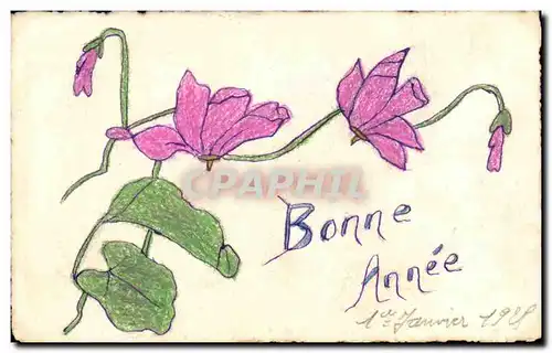 Cartes postales Fantaisie Bonne annee