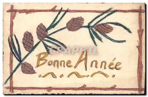 Cartes postales Fantaisie Bonne annee