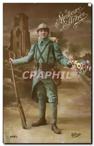 Cartes postales Fantaisie Militaria