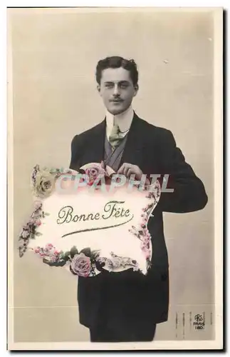 Cartes postales Fantaisie Homme