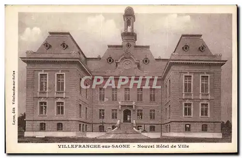 Cartes postales Villerfranche Sur Saone Nouvel Hotel De Ville