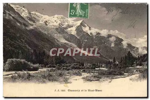 Cartes postales Chamonix et le Mont Blanc