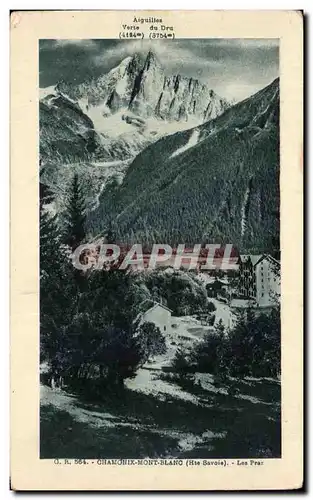 Cartes postales Chamonix Mont Blanc Les Praz