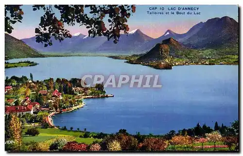 Cartes postales Lac D&#39Annecy Talloires et le Bout du Lac