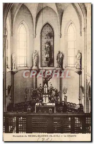 Cartes postales Monastere du Mesnil St Denis La Chapelle