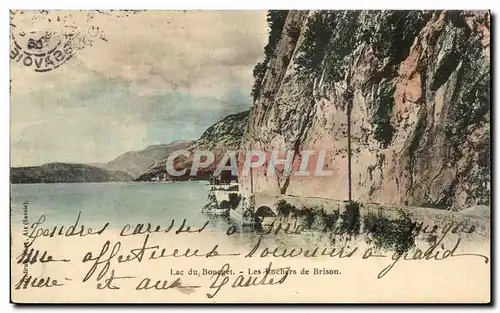 Cartes postales Lac Du Bourget Les Rochers de Brison