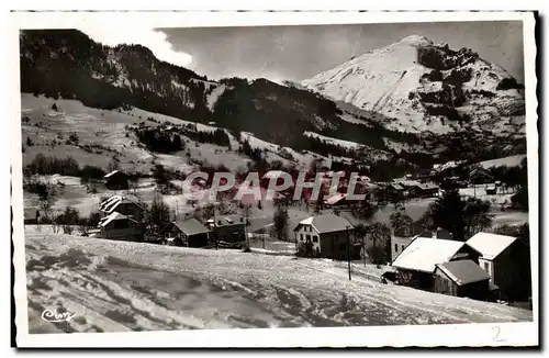 Cartes postales Mont Saxonnex Le Bourgeal et la Pointe d&#39Andey