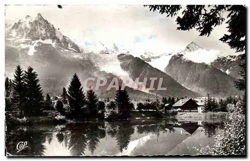 Cartes postales Chamonix Mont Blanc lac des Gaillands