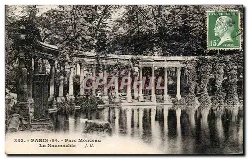 Cartes postales Paris Parc Monceau la Naumachie