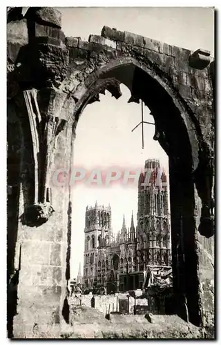 Cartes postales Rouen La Cathedrale