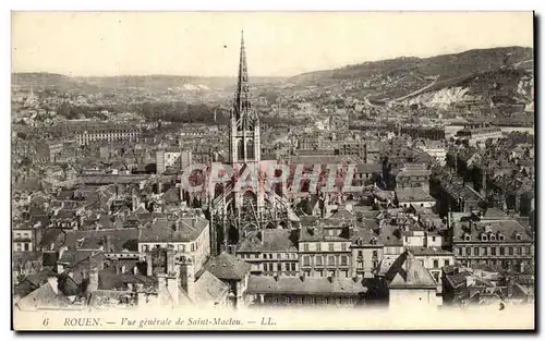 Cartes postales Rouen Vue Generale De saint Maclou