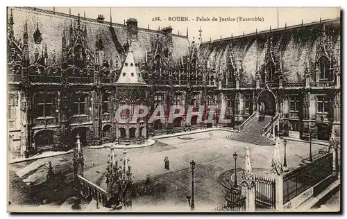 Cartes postales Rouen Palais De Justice