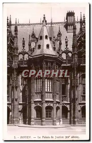 Cartes postales Rouen Le Palais De Justice