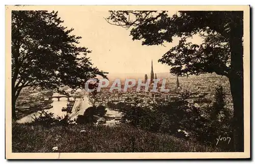 Cartes postales Rouen La Cote Saint Catherine