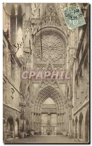 Ansichtskarte AK Rouen le portail des libraires Cathedrale