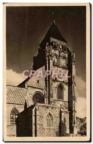 Cartes postales La Treport Eu Mers A De Paris Saint Jacques De Treport Construit Par Henri 1er et les templiers