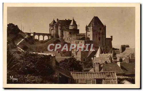 Ansichtskarte AK Les Petits Tableaux de Normandie Dieppe Le Vieux Chateau