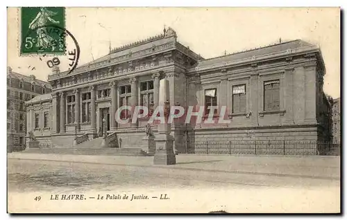 Cartes postales Le Havre Le Palais De Justice