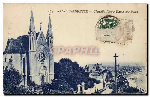 Cartes postales Sainte Adresse Chapelle Notre Dame des Flots