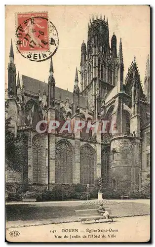 Cartes postales Rouen Eglise Saint Ouen