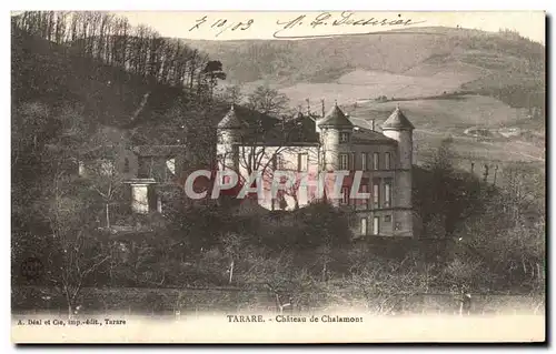 Cartes postales Tarare Chateau de Chalamont