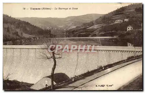 Ansichtskarte AK Tarare Barrage et Joux