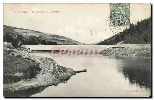 Cartes postales Tarare Barrage de la Turdine