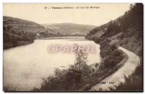 Ansichtskarte AK Tarare Le Lac du Barrage