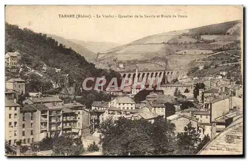 Cartes postales Winnows the Viaduct District of the Service and Route of Feurs