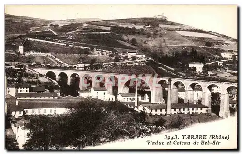 Cartes postales Tarare Viaduc et Coleau de Bel Air