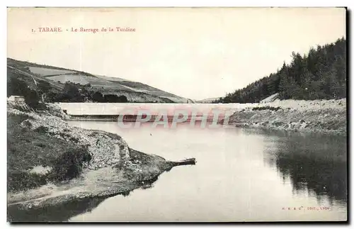 Cartes postales Tarare Barrage de la turdine