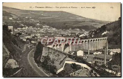 Cartes postales Tarare Vue Generale et Viaduc