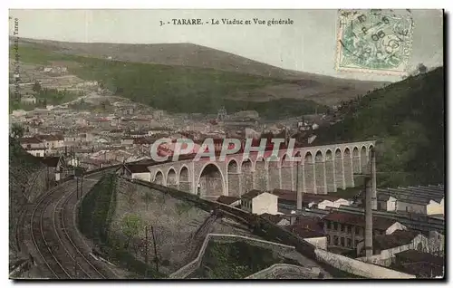 Cartes postales Tarare Le Viaduc Vue Generale