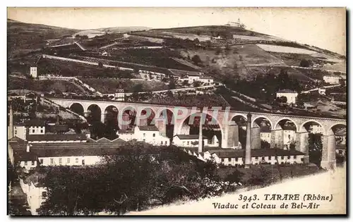 Cartes postales Tarare Le Viaduc et Coleau de Bel Air