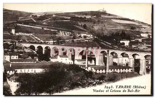 Cartes postales Tarare Le Viaduc et Coteau de Bel Air